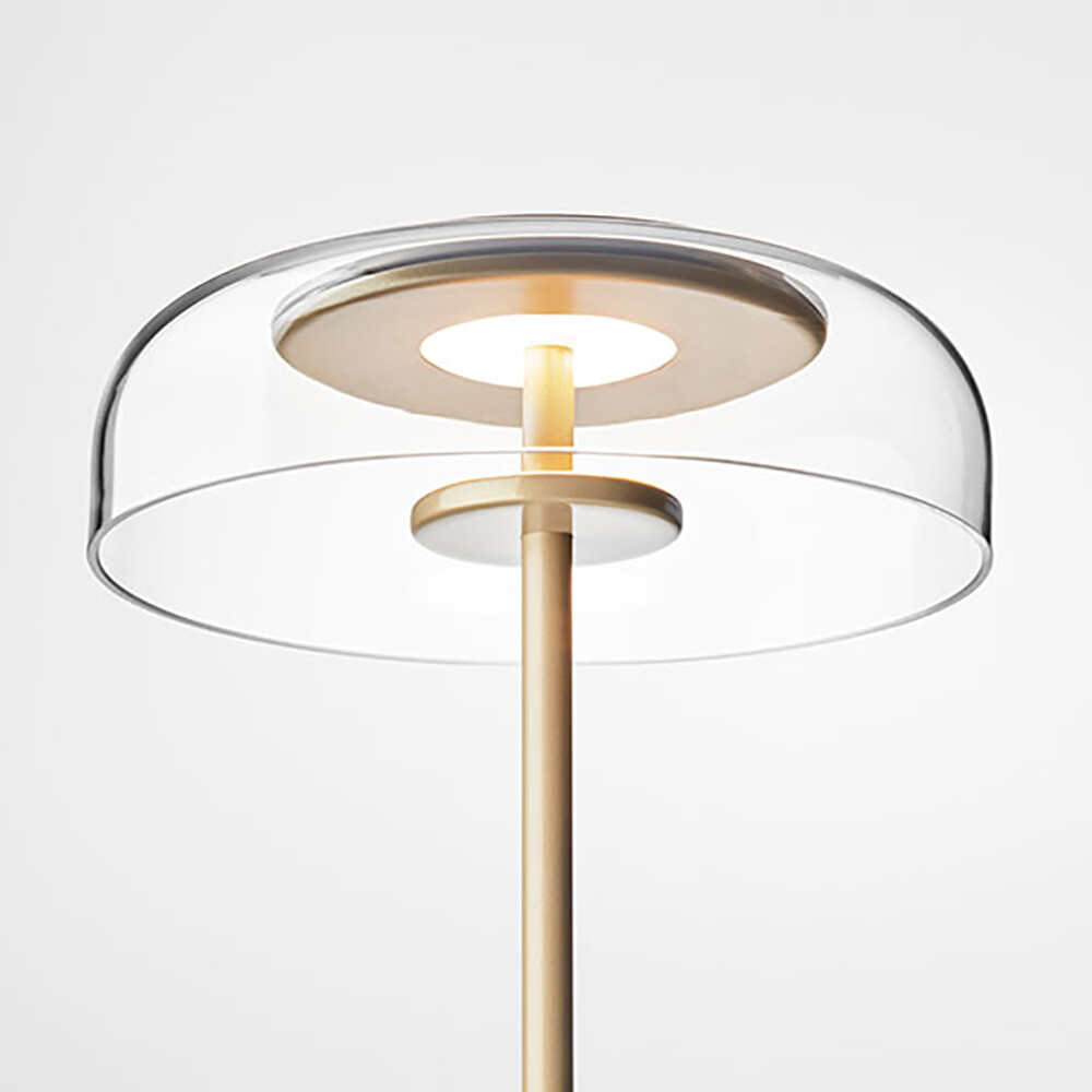 Blossi Gulvlampe Nordic GoldClear Nuura Blossi Bordlampe Nordic GoldClear Nuura